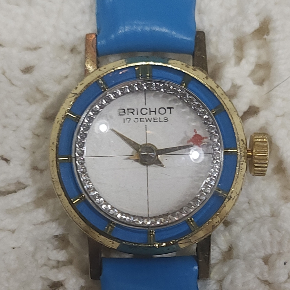 Vintage Brichot 17 Jeweled Watch